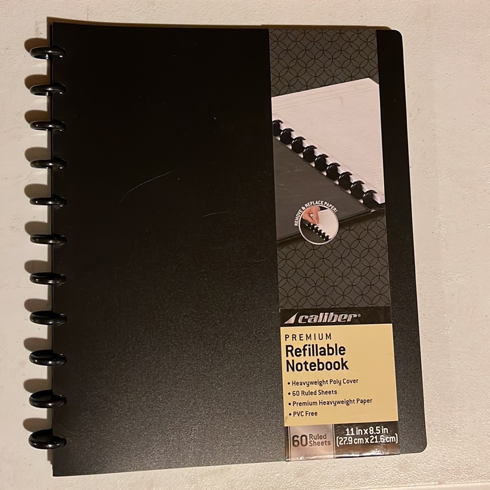 $8 each caliber, premium notebook